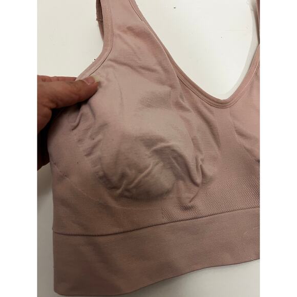 Secret Treasures Lot Of 3 Women's Wirefree Seamless Comfort Bra XXXL Pink EUC - Picture 9 of 15